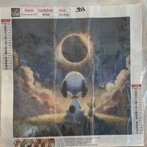 302. Snoopy and Woodstock Eclipse Diamond Art Kit